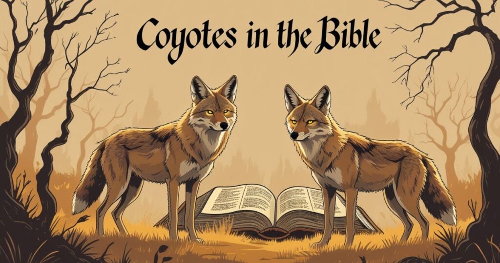 Coyotes in the Bible: A Symbol of the Wilderness