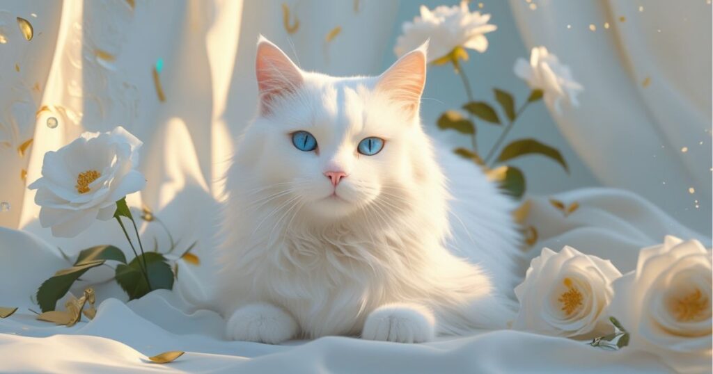 Positive Associations With White Cats