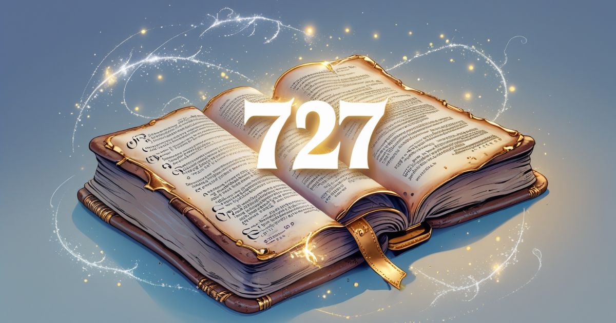 The Biblical Meaning of 727: Unveiling Divine Messages in Modern Times