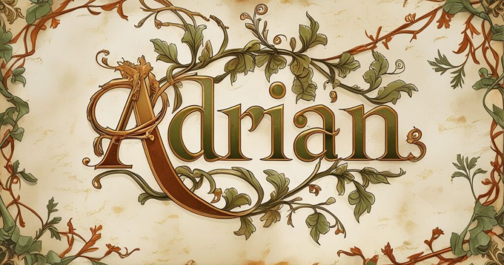 The Name Adrian in Scripture