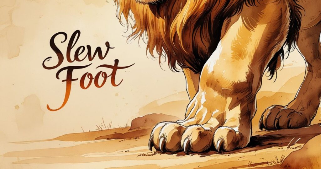 Understanding the Biblical Context of Slew Foot