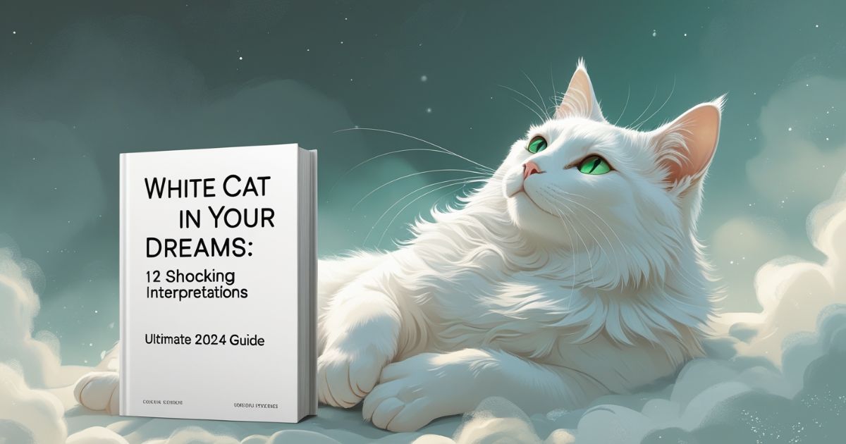 White Cat in Your Dreams: 12 Shocking Interpretations (Ultimate 2024 Guide)