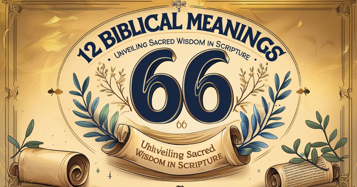 12 Biblical Meanings of 66: Unveiling Sacred Wisdom in Scripture