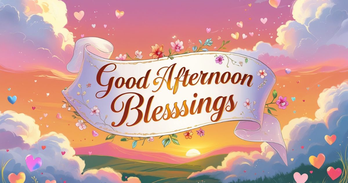 55 Heartfelt Good Afternoon Blessings, Quotes & Prayers: Your Complete Guide (2024)