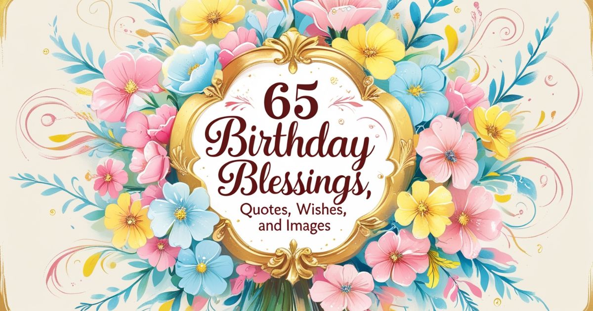 65 Happy Birthday Blessings, Quotes, Wishes, and Images: The Ultimate Guide [2025]