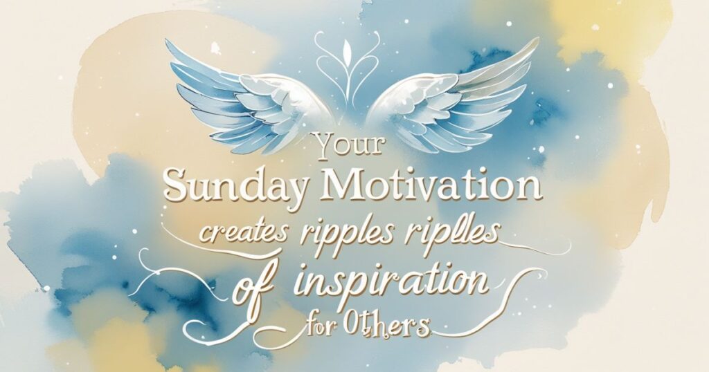 Inspirational Sunday Morning Quotes and Affirmations