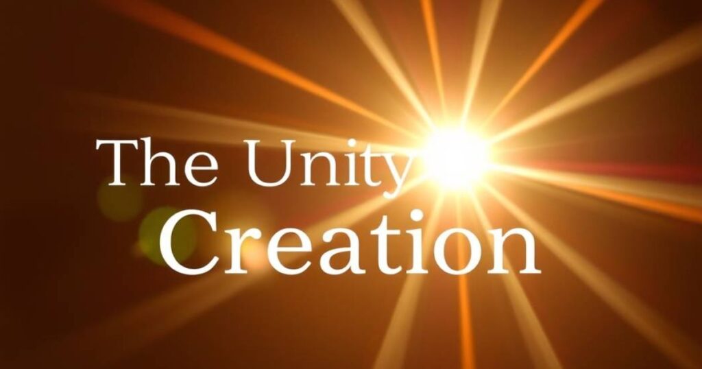 The Unity of Creation