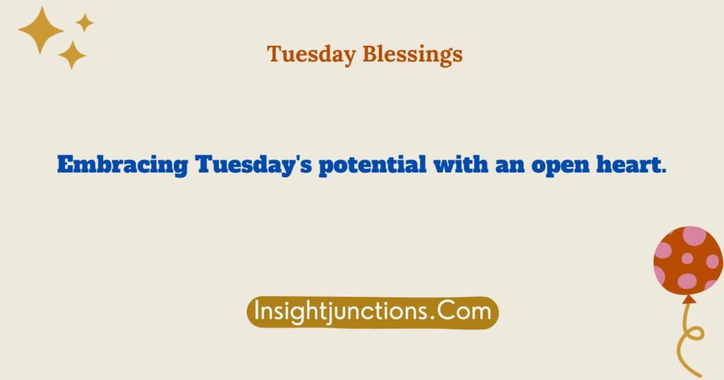 Tuesday Blessings