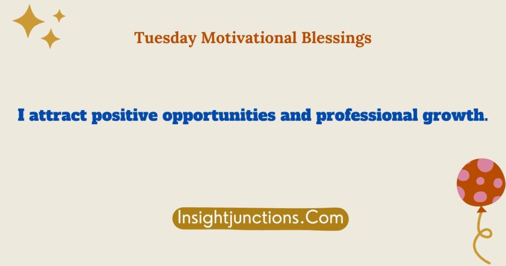 Tuesday Motivational Blessings