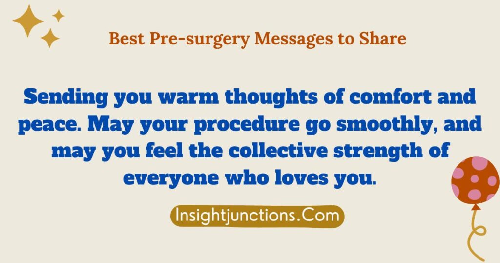 Best Pre-surgery Messages to Share