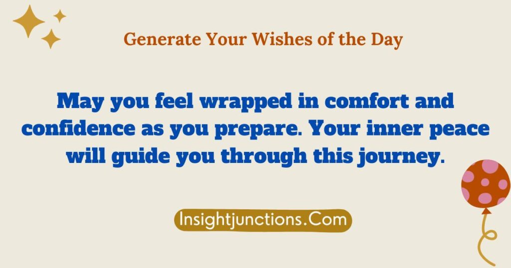 Generate Your Wishes of the Day