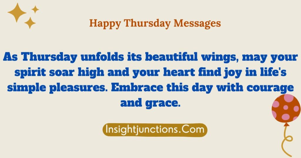 Happy Thursday Messages