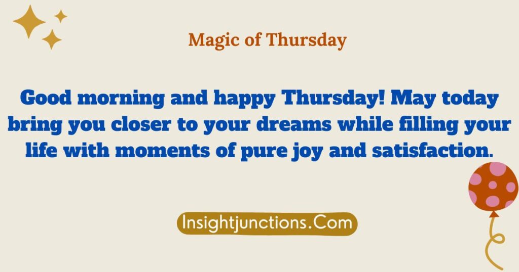 Magic of Thursday